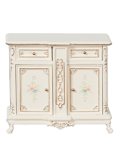 2 Door Cabinet, White